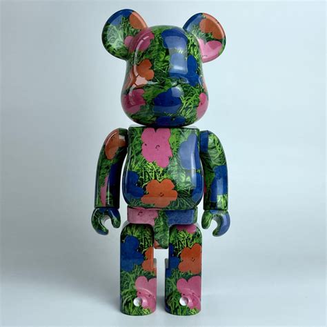 Bearbrick 400% Коллекции хобби Ван Гог и подсолнухи ABS фигурка ...