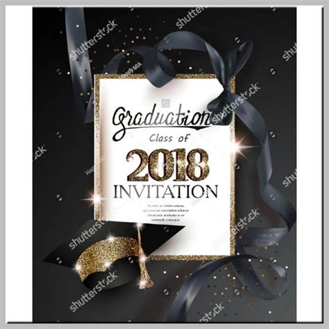 Sample Graduation Ceremony Invitations