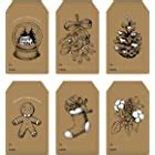 Amazon Kraft Christmas Gift Label Gift Stickers X Inch Self