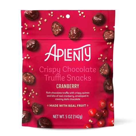 Amazon Brand Aplenty Cranberry Crispy Chocolate Truffle