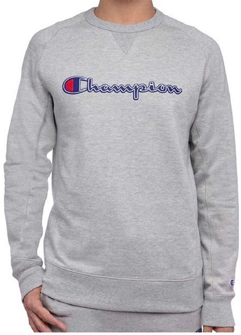 Champion Men S Fleece Crewneck Sweatshirt