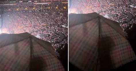 Beyoncé Fan Flamed For Keeping An Umbrella Open Throughout Entire ...