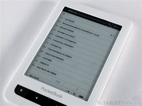PocketBook 622 Touch – test czytnika e-booków | tabletManiaK.pl