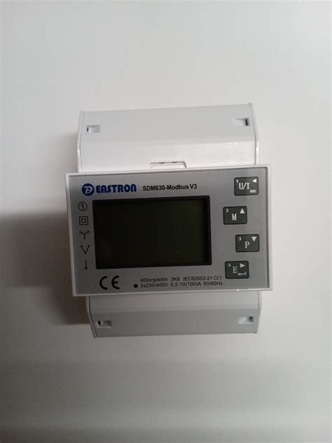 Smart Meter Growatt 3 Phasen Sensor SDM630 Zähler Energiemanager Eastron