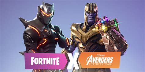 Thanos, a.k.a. The Mad Titan, comes to Fortnite in crossover event