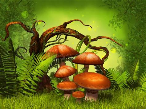 Mushrooms fantasy forest. Mushrooms in the fantasy forest , #affiliate ...