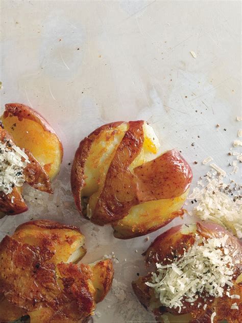 Panfried Smashed Potatoes Recipe Epicurious