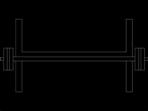 Aparatos De Gimnasia En AutoCAD Librería CAD