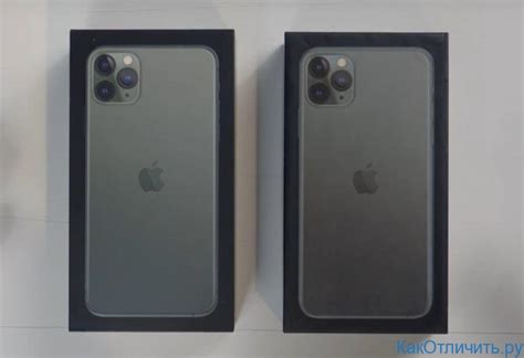 iPhone 11 Pro Max как отличить подделку от оригинала