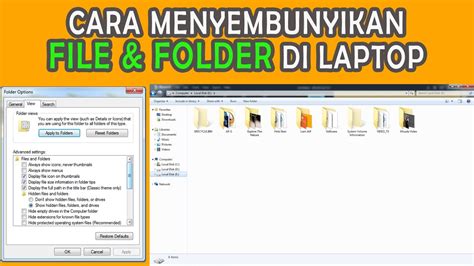 The Best Cara Menyembunyikan File Folder Di Laptop 2022 Blog Ihsanpedia