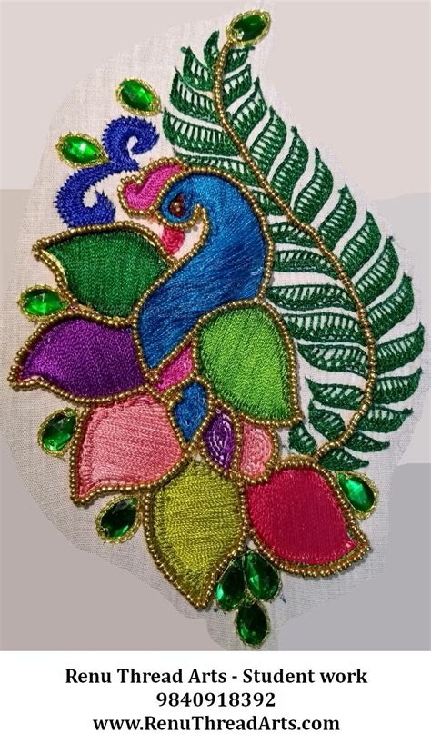 Aari Embroidery Basic Level Student Project Work With Neat Finish 👏👏👏👍👍