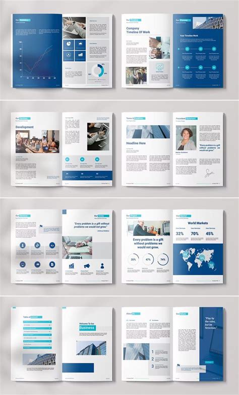 Business Company Profile Template Adobe InDesign Company Profile