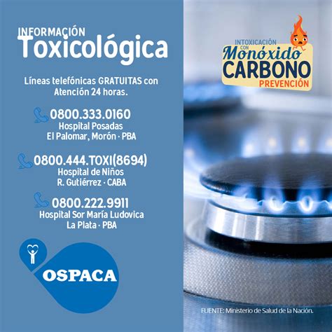 Ospaca Campañas De Prevención Monóxido De Carbono