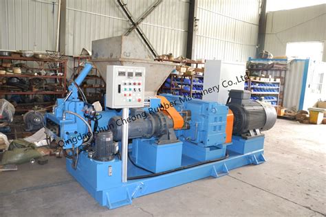 EPDM Rubber Pellet Manufacturing Line For Rubberized Sports Tracks