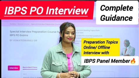 How To Prepare For IBPS PO Interview Live Mock Interview With IBPS