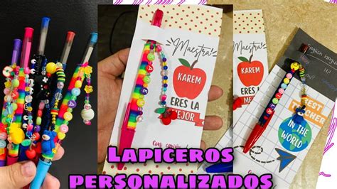 Ideas Creativas Para Personalizar Lapiceros En El D A Del Maestro