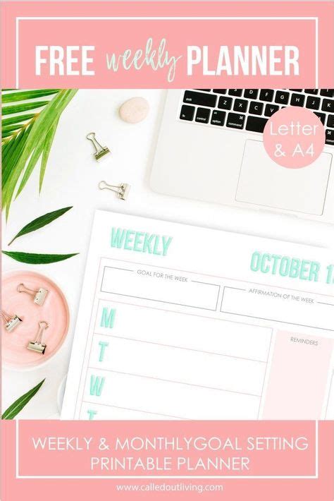 3 Tips To Plan Your Month Monthly Planner Printable Planner Monthly