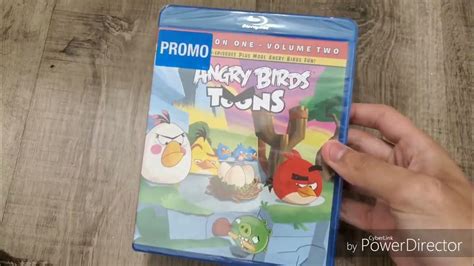 Angry Birds Toons Season 1 Volumes 1and2 Blu Ray Unboxing Youtube