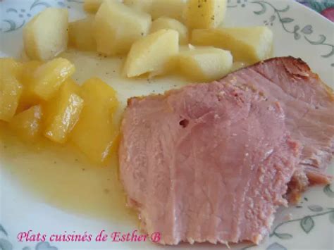 Jambon à l ananas glacé à l érable Recette Ptitchef