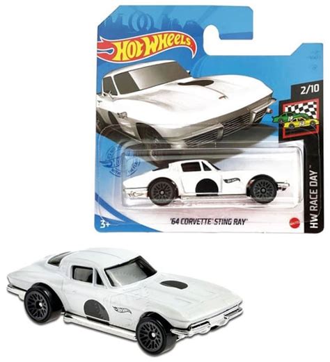 Hot Wheels Corvette Sting Ray Beyaz Serisi