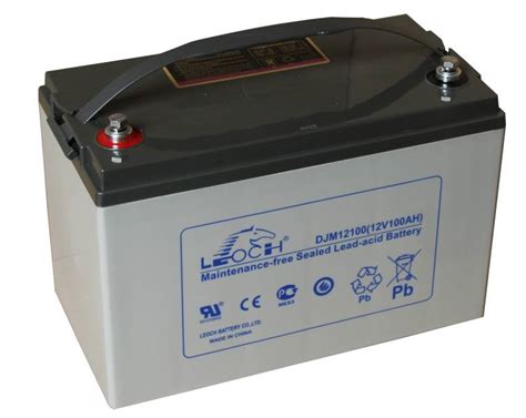 Дешёвый тяговый аккумулятор 100 Ампер часов 12 В Leoch DJM12100 ...