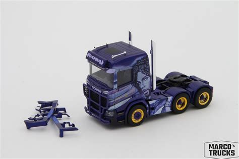 Herpa Scania Cr Hd Zugmaschine Von Wartburg Purple Rain Aus