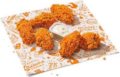 Popeyes Ghost Pepper Wings Nutrition Facts