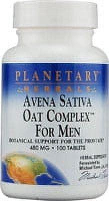 Planetary Herbals Avena Sativa Oat Complex For Men 480 Mg 100