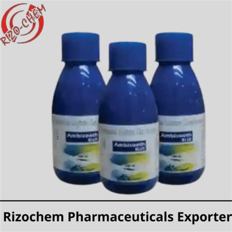 Ambroxol Hcl 30mg 5 Ml Rizochem Pharmaceuticals