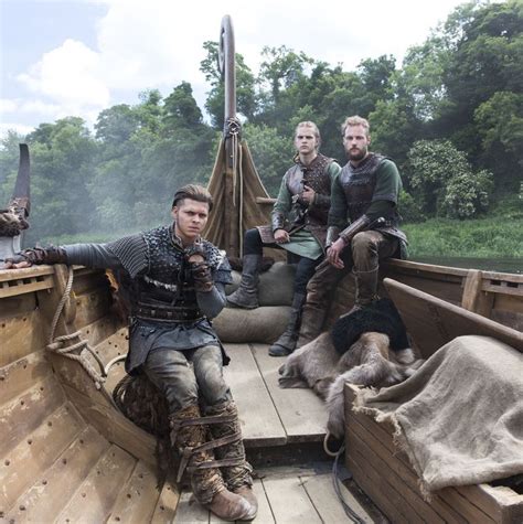 Alex Høgh Andersen as Ivar the Boneless left Marco Ilsø as Hvitserk