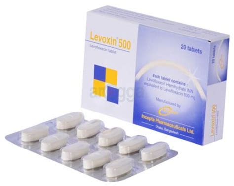 Levoxin Tablet Mg Medicine Arogga Online Pharmacy Of