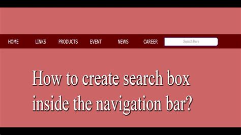 Introducir 110 Imagen How To Create Search Bar In Html