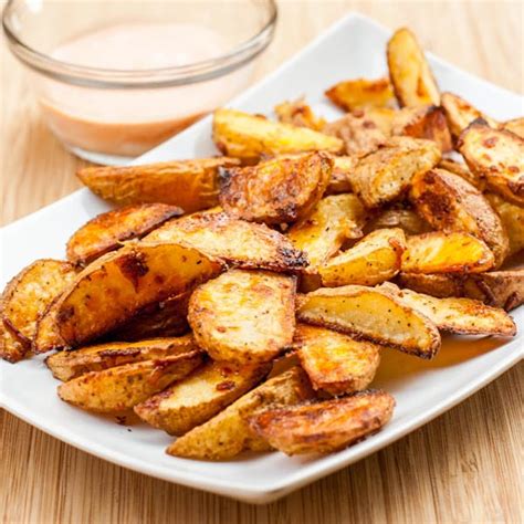 Oven Roasted Vegan Potato Wedges Recipe Gluten Free