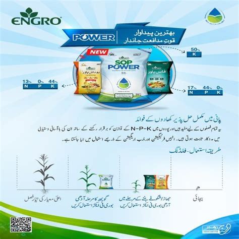 Power Sop Engro Kg Fully Soluble Potash Fertigation And Foliar Spray