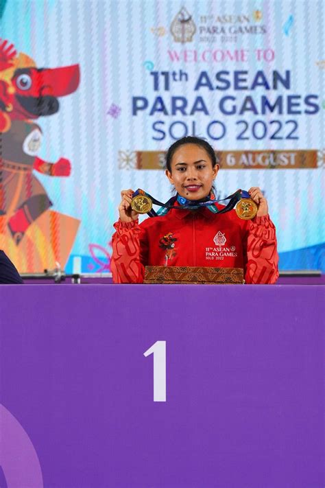 Ni Nengah Widiasih Pecahkan Rekor Di Asean Para Games