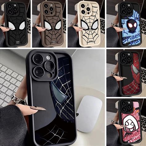 Cartoon MARVEL Cool Spider Man Case For Infinix Smart Hot I Tecno Spark GO