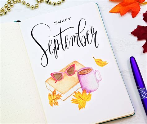 September 2018 Bullet Journal Printables ⋆ Sheena Of The Journal