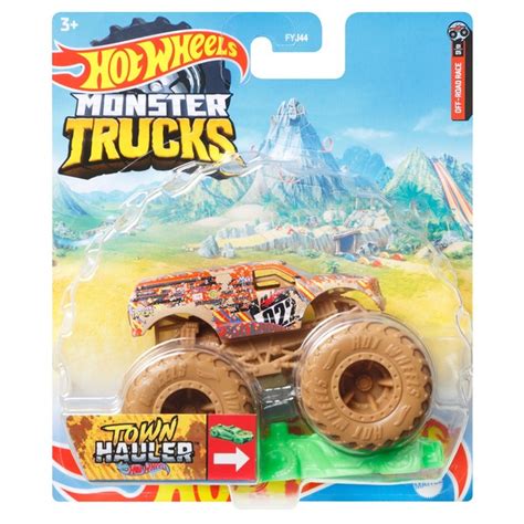 Hot Wheels Monster Trucks Town Hauler kisautó 1 64 JatekBolt hu