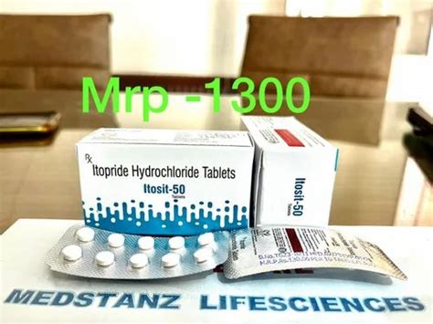 Itopride Hydrochloride Tablet, 10*10 Blister at Rs 1300/box in Panchkula | ID: 2850322823562