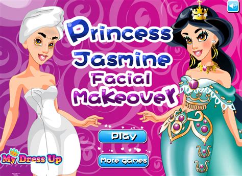 The Princess Jasmine Facial Makeover Game Is Available For Iphone And