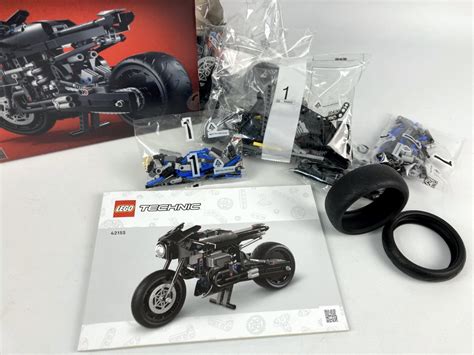 LEGO Technic 42155 The Batman - Batcycble im Review - zusammengebaut