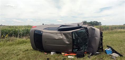 Trágico accidente en Ruta 2 Un muerto y tres heridos graves