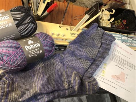 How to Knit Socks on a Knitting Machine For Beginners – Love Your Knitting Machine