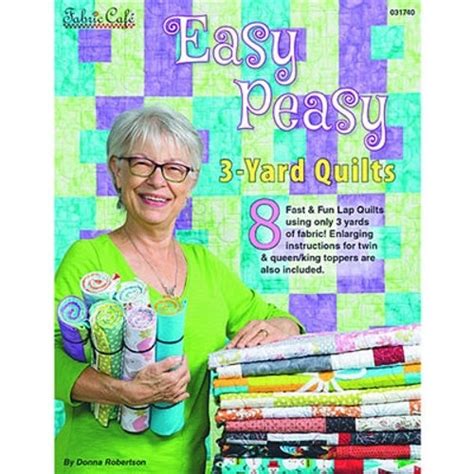 Easy Peasy 3 Yard Quilts Downloadable Pattern Book Etsy