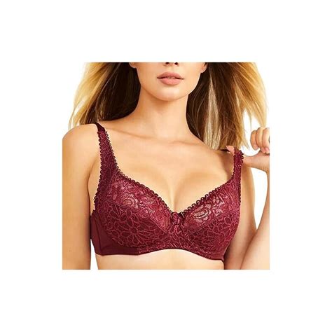 LoriEr Reggiseno A Balconcino Da Donna Push Up Plus Size In Pizzo