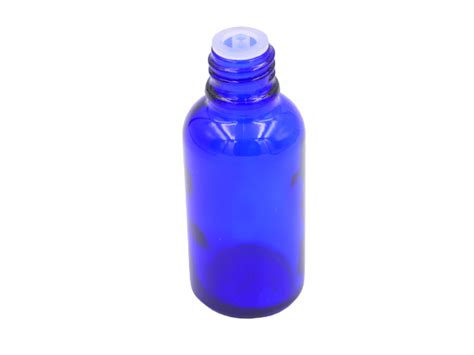 30ml Blue Glass Bottles With 1mm Dripper Insert And Tamper Evident Cap Pack Of 110 Rapid Labs