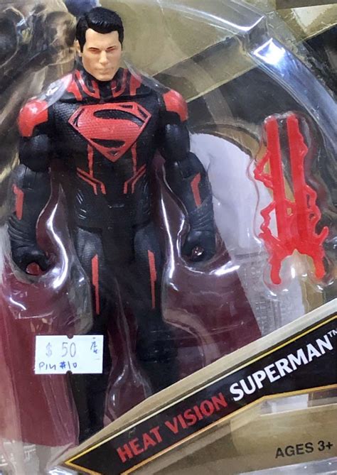 Mattel Dc Comics Batman Vs Superman Figure Heat Vision Superman 超人 224