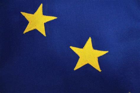 EU embroidered stars flag - PUFFIN FLAGS UK