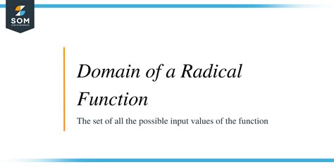 Domain And Range Of Radical Functions Explanation And Examples The