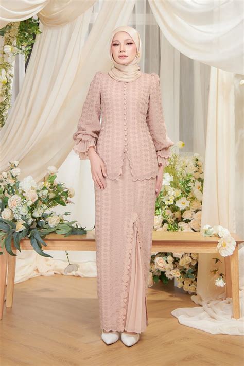 Eloise Kurung Nude Brown Clasa Rtw